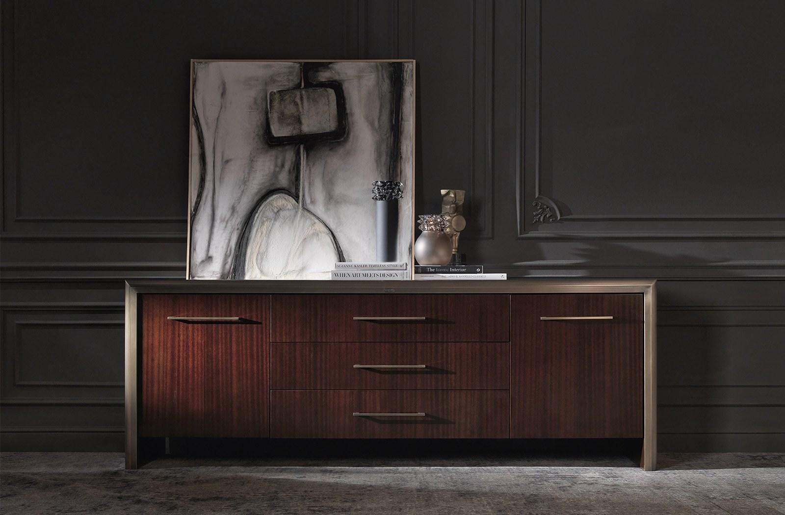 TATE Beech sideboard with doors