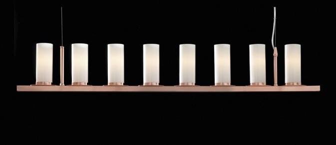 ROXANNE Handmade blown glass pendant lamp