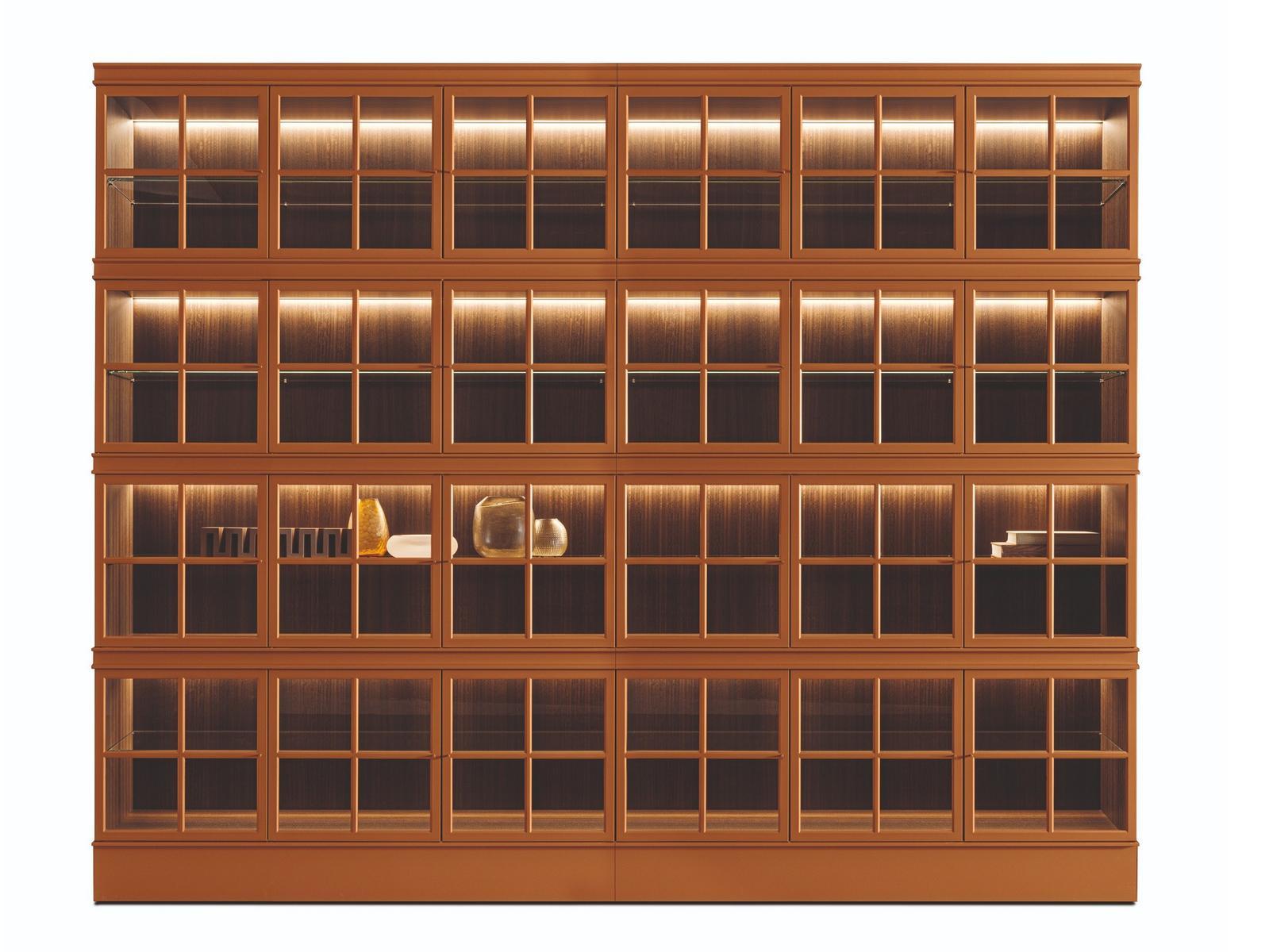 PIROSCAFO Glass bookcase