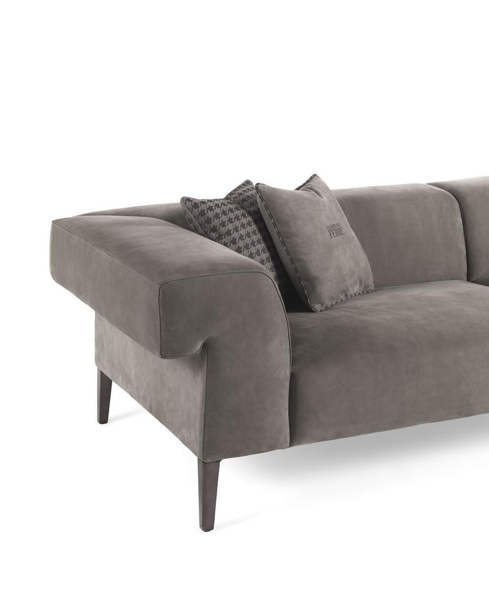 SOHO 3 seater leather sofa