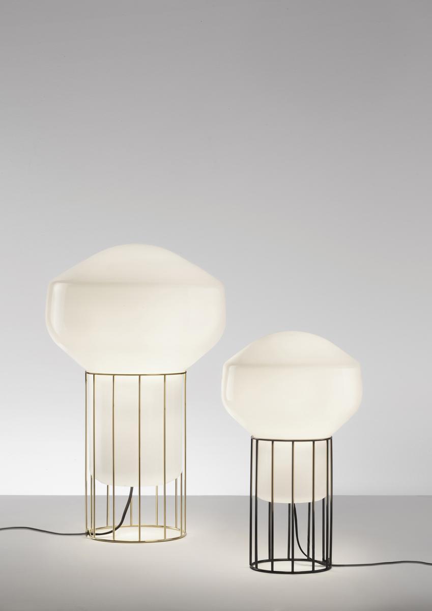 AÉROSTAT Blown glass table lamp