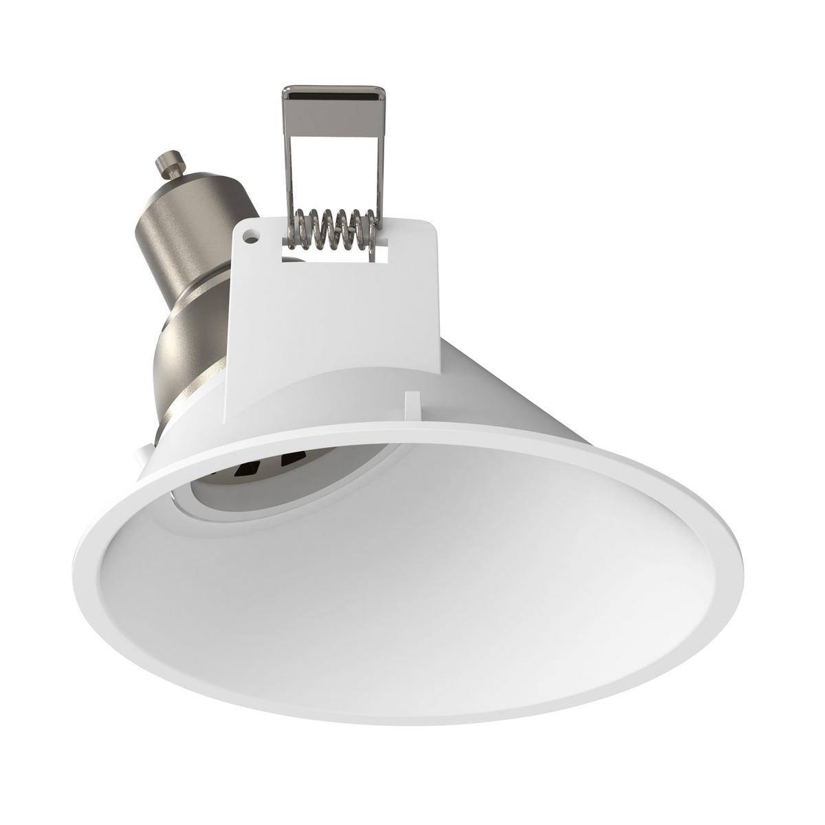 MINIMA 25 LED square ceiling zinc spotlight