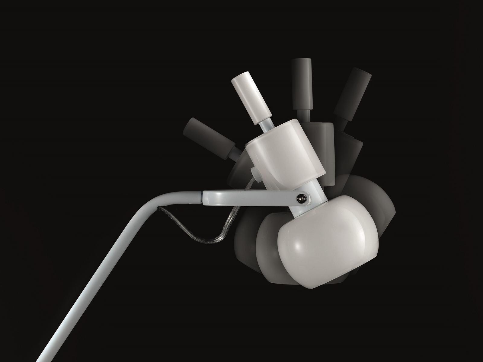 VEGA LT Adjustable glass table lamp