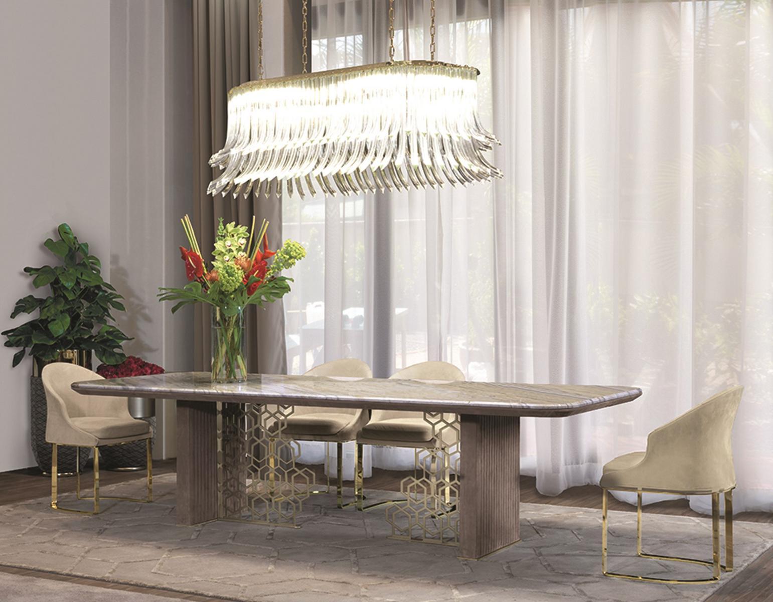 EXCELSIOR Rectangular veneer table