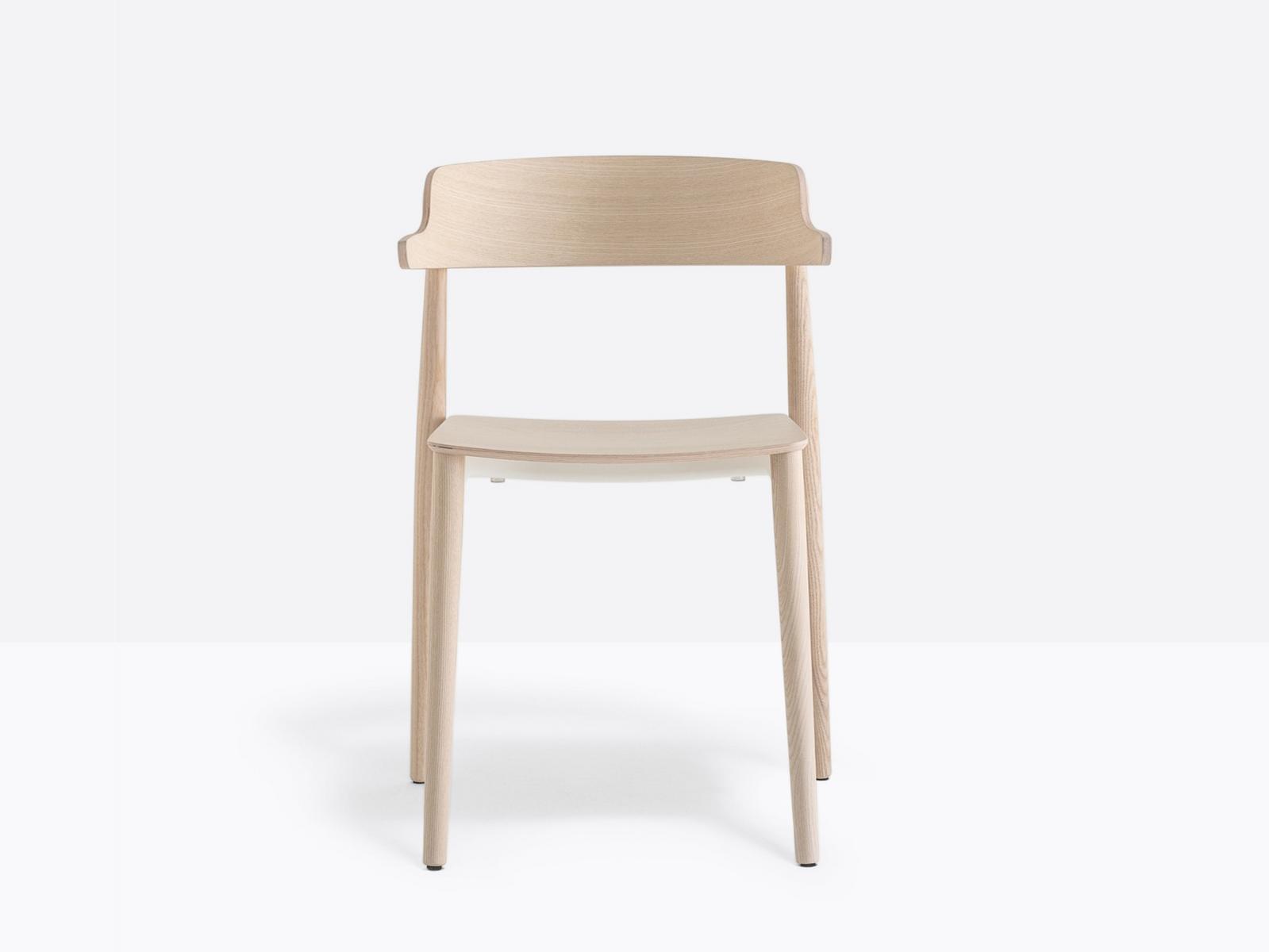 NEMEA 2825 Ash restaurant chair with armrests