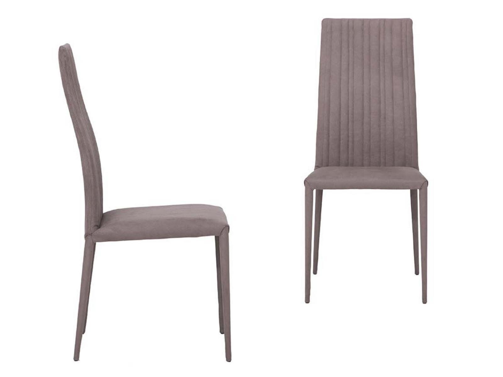 JOSEFINE Upholstered high-back leather chair