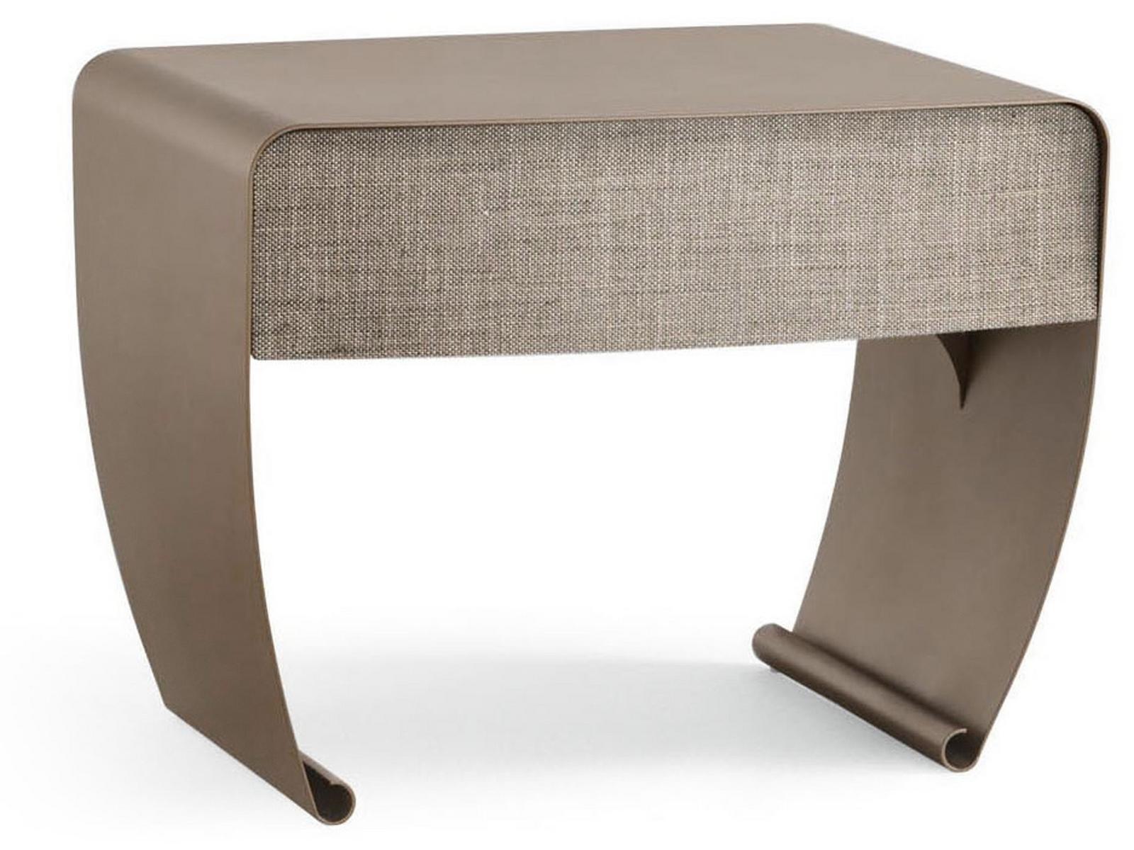 TAOLINO Rectangular metal bedside table