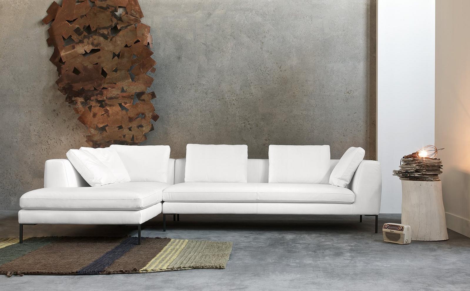COLLINS Sectional fabric sofa