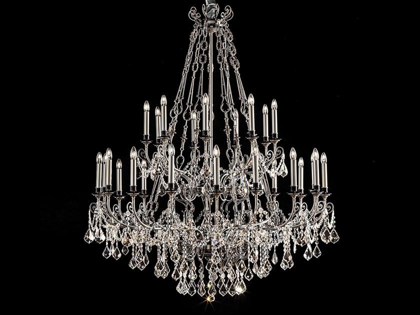 ODESSA 18+9 175 / 18 175 Incandescent brass chandelier with crystals ODESSA 18+9 175 / 18 175 Incandescent brass chandelier with crystals