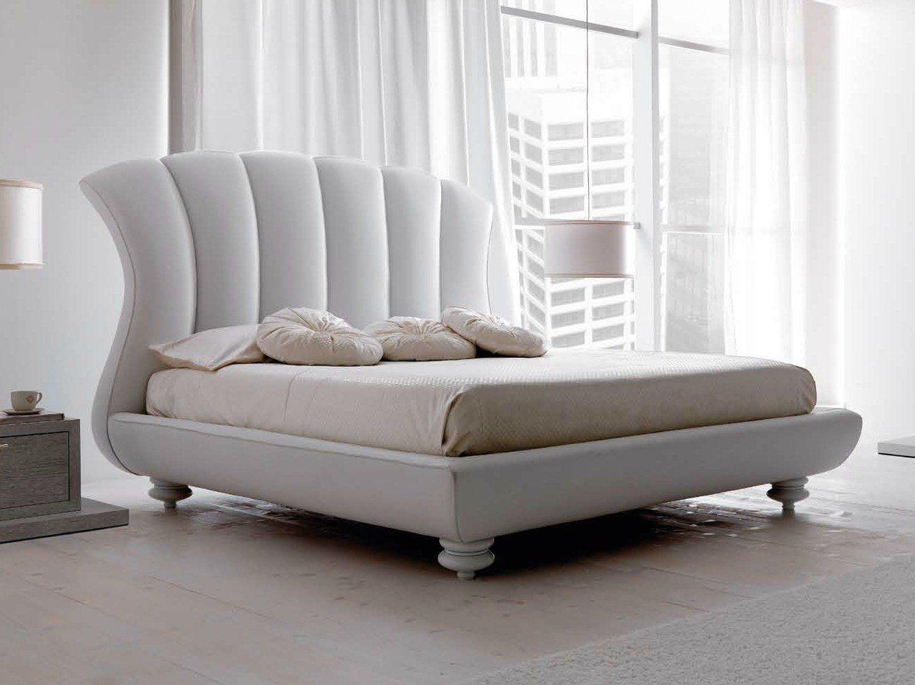 LEON Leather double bed
