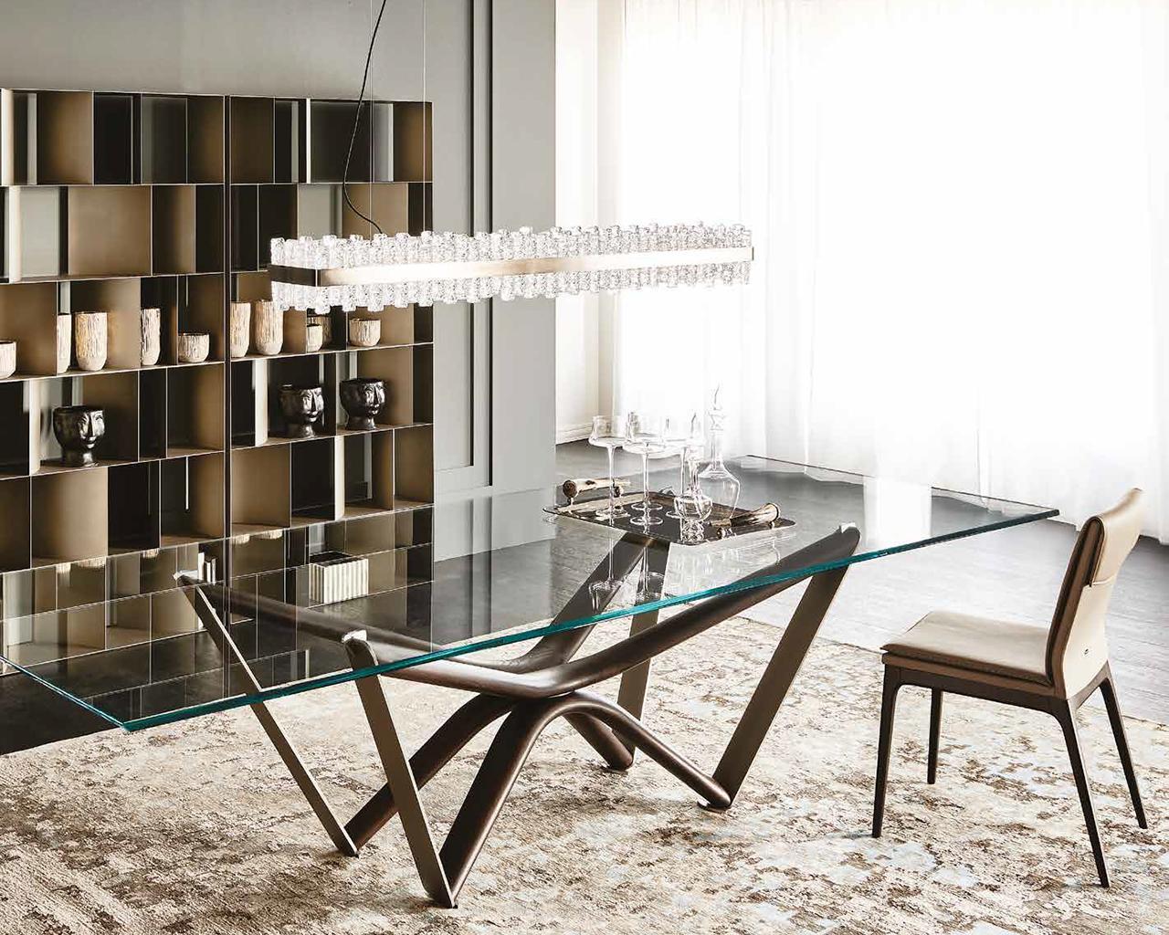 MARATHON Rectangular metal table