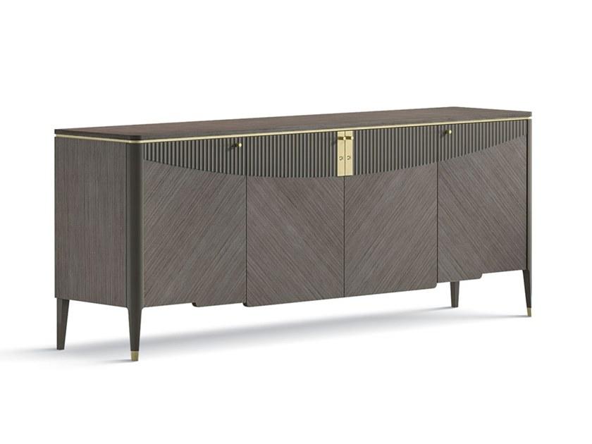 7302 - 7307 Wooden sideboard with doors