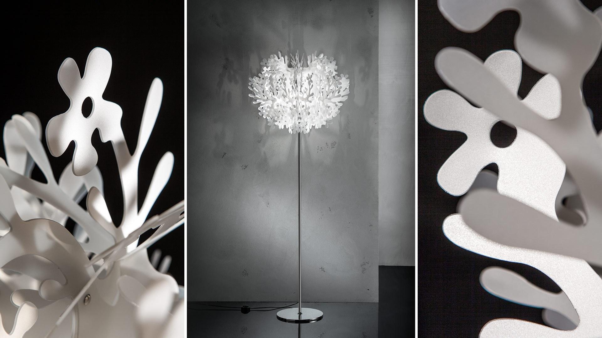 FIORELLA Cristalflex® and Opalflex® LED floor lamp