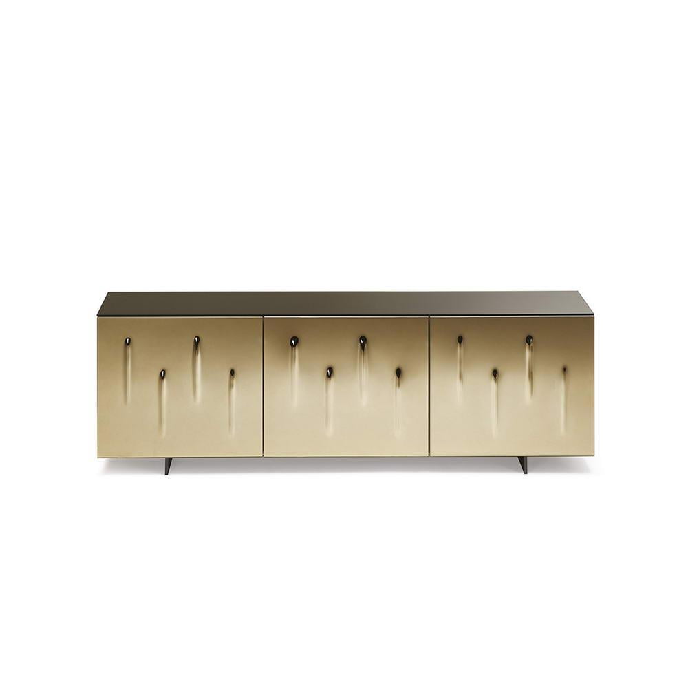 CARNABY Metal sideboard with drawers
