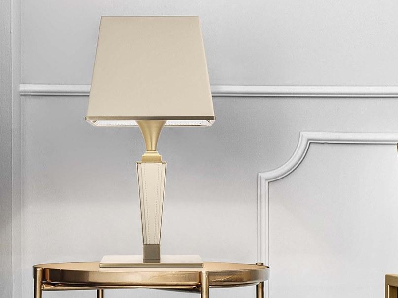 DARSHAN TL1 Leather table lamp