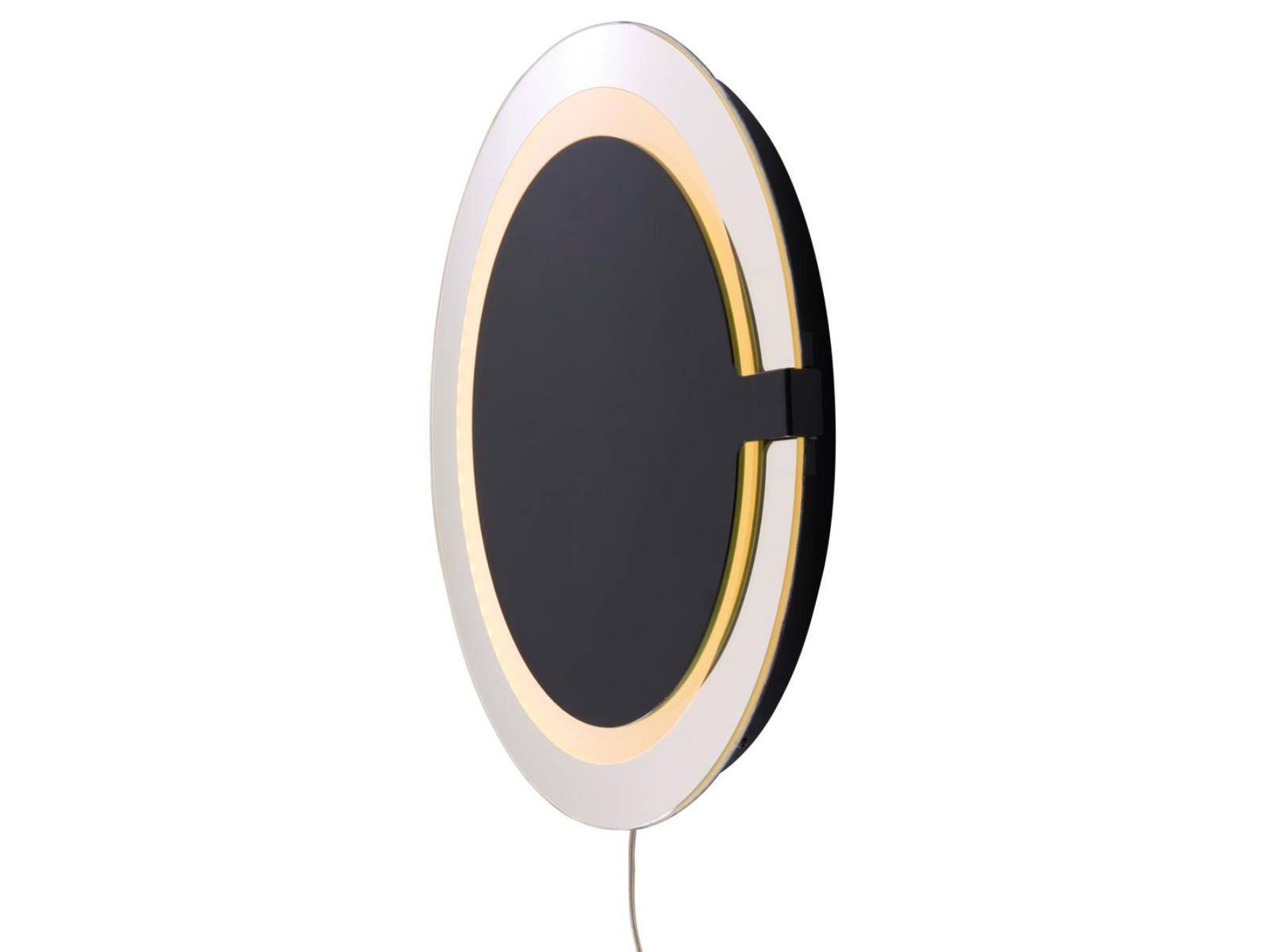 MATHILDE LED glass and steel wall lamp