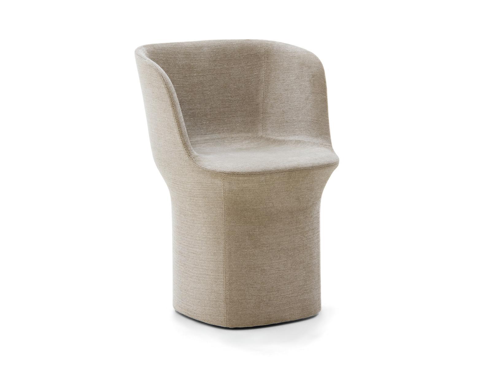 ESSE Swivel easy chair with removable cover