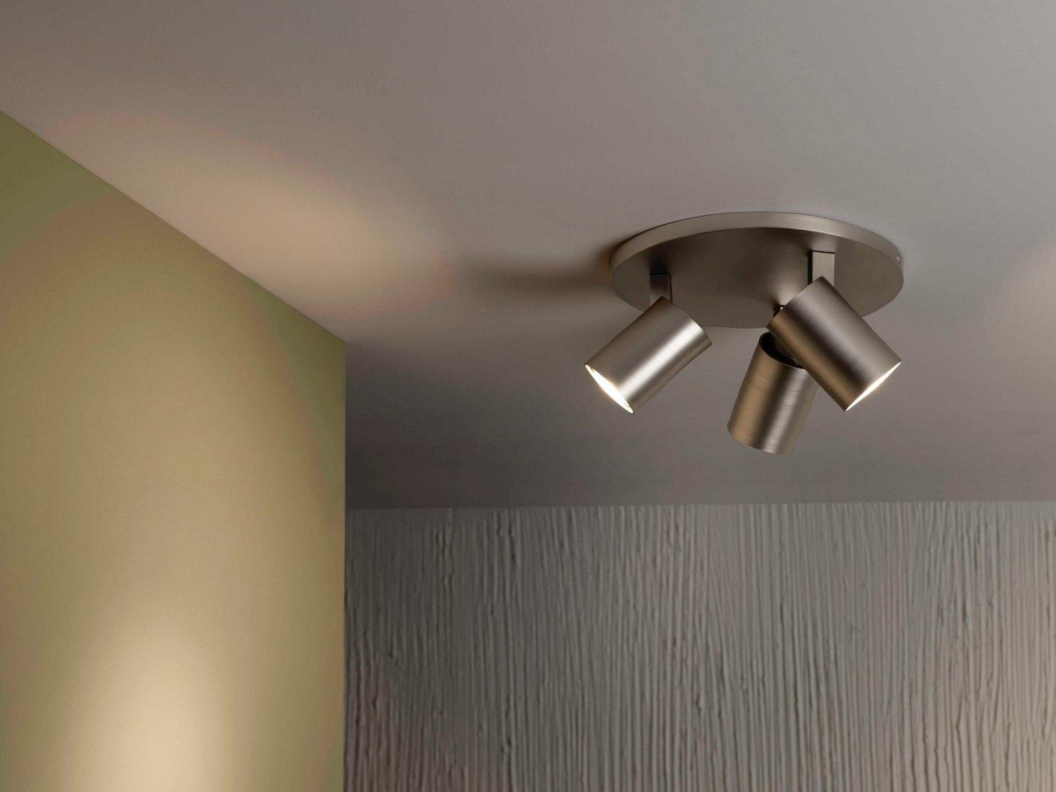 ASCOLI Multiple adjustable metal spotlight
