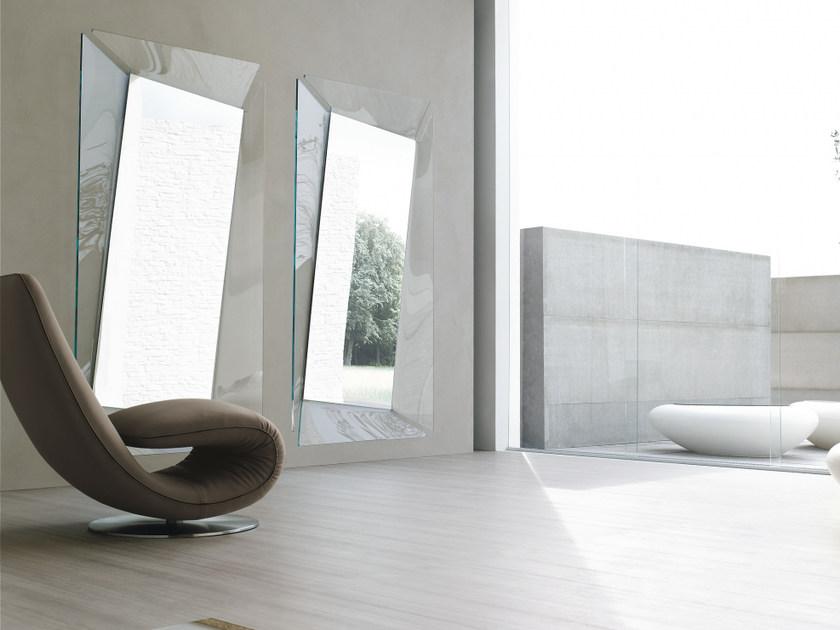 CALLAS Rectangular wall-mounted mirror