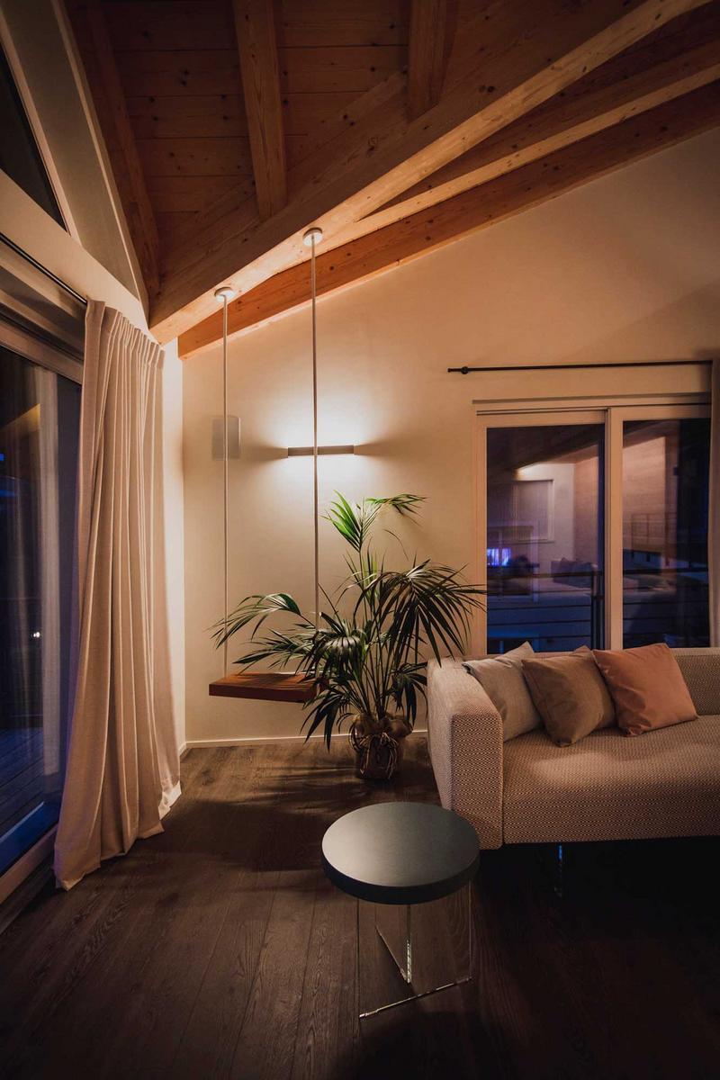 ZEN LED direct-indirect light wall light