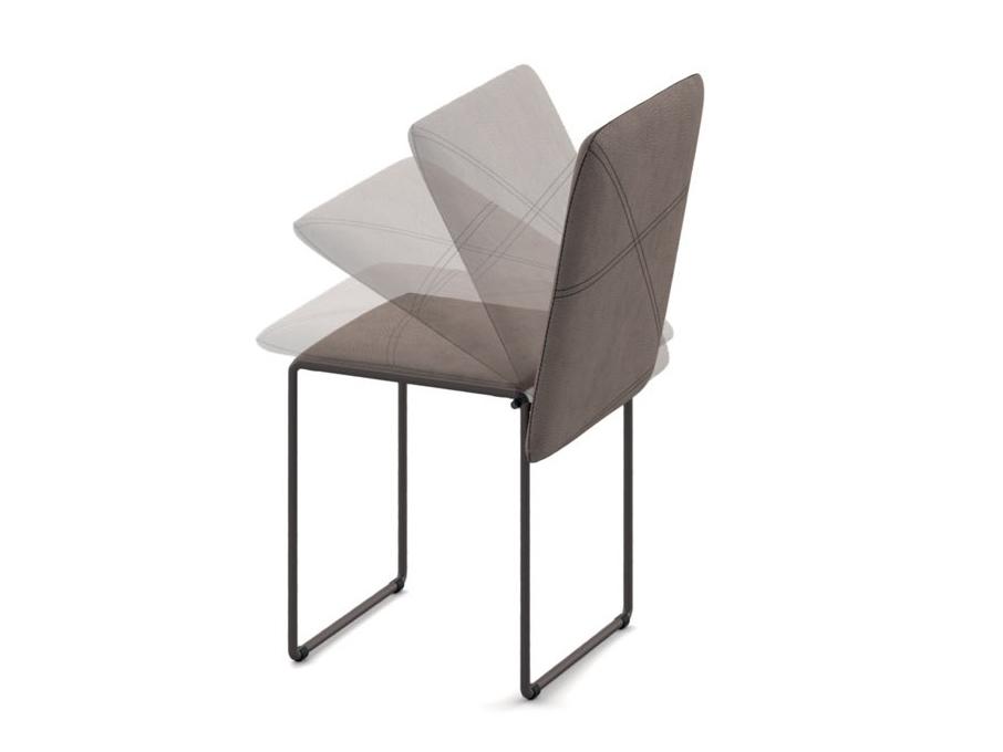 CUBIX Leather chair / pouf