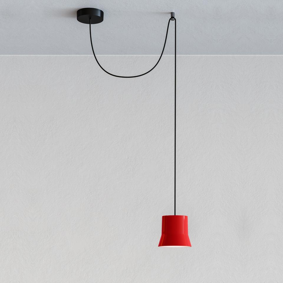 GIÒ LIGHT DECENTRATA LED direct light aluminium pendant lamp