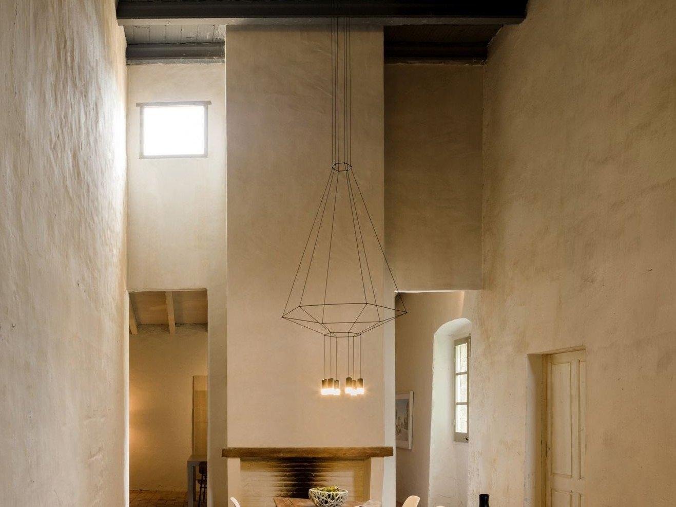 WIREFLOW 6 LED pendant lamp