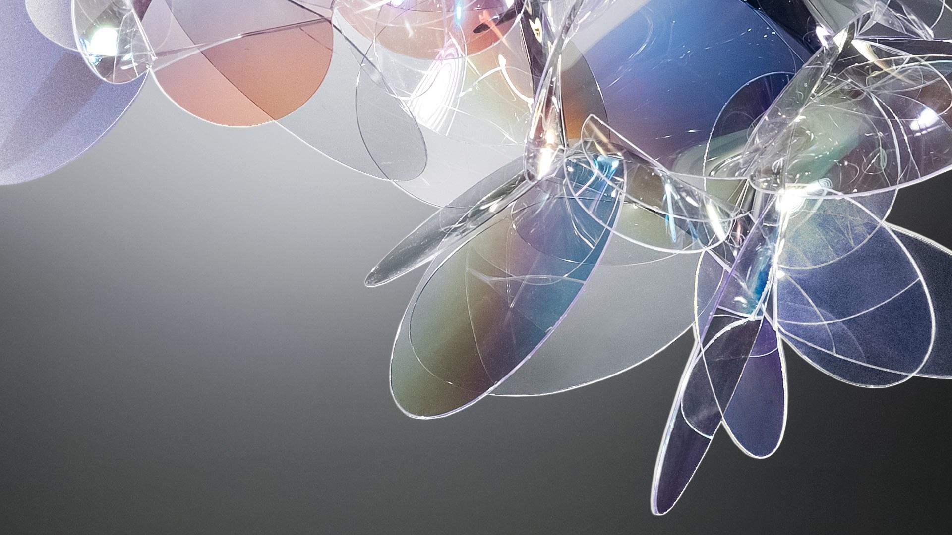 MILLE BOLLE LED polycarbonate pendant lamp