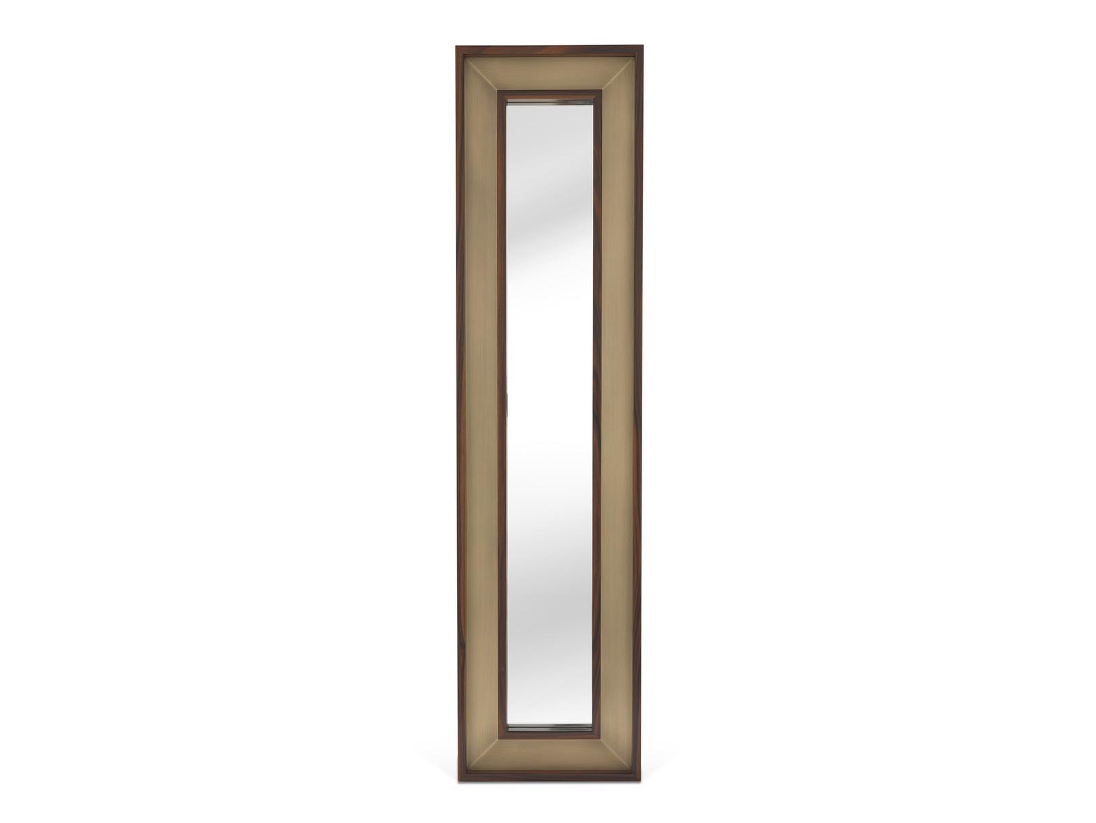 EDIN Framed wall-mounted poplar mirror