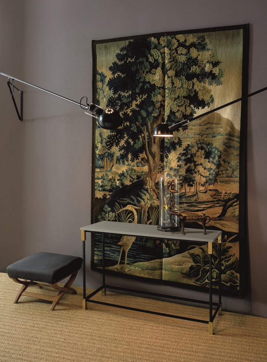 MATCH Rectangular marble console table MATCH Rectangular marble console table