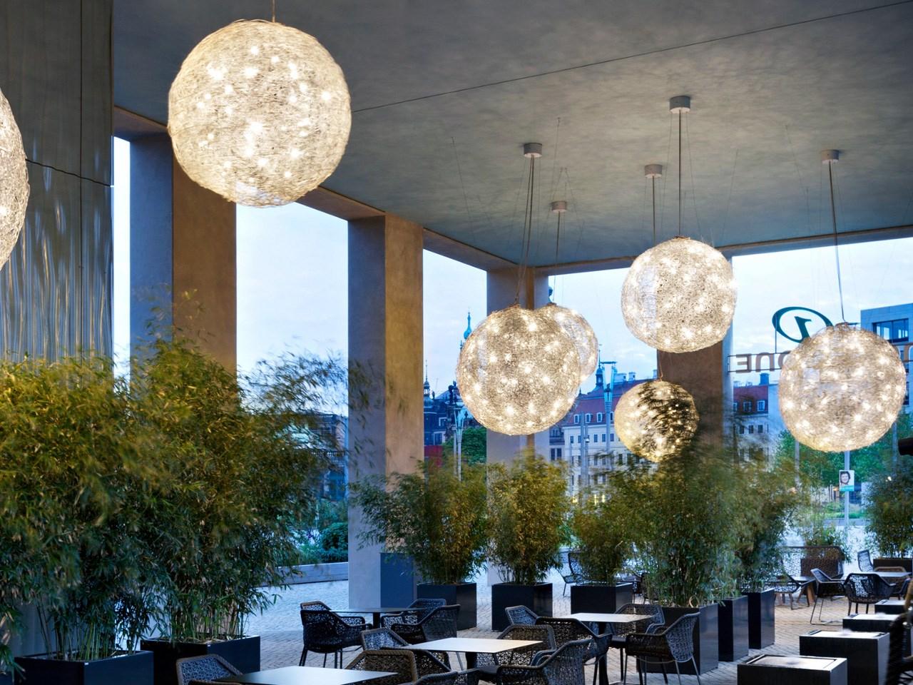 FIL DE FER IP65 LED outdoor pendant lamp
