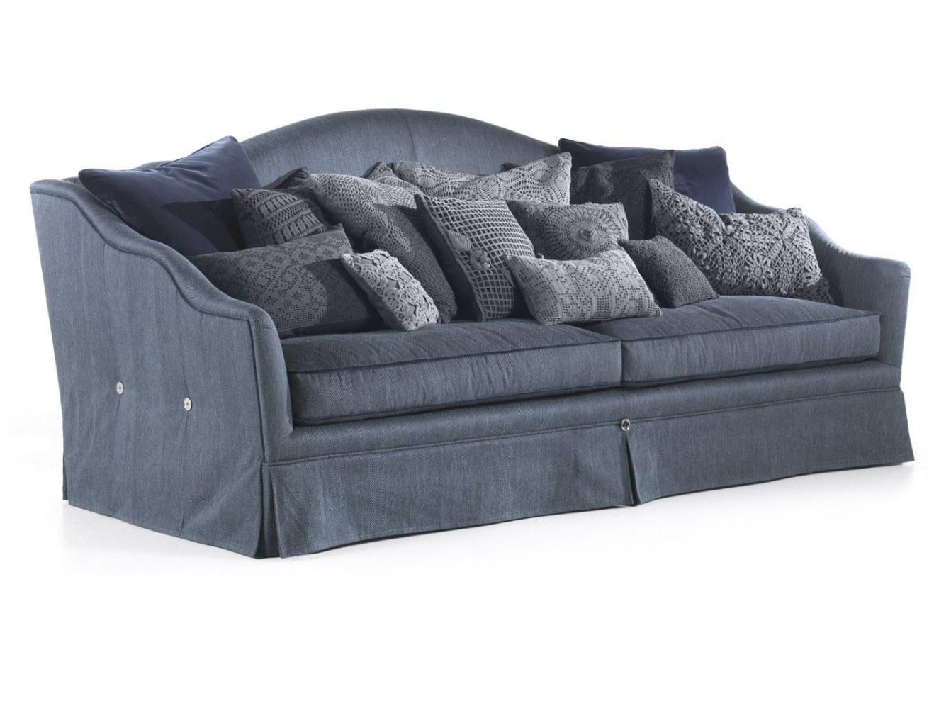 QUEEN 3 seater fabric sofa