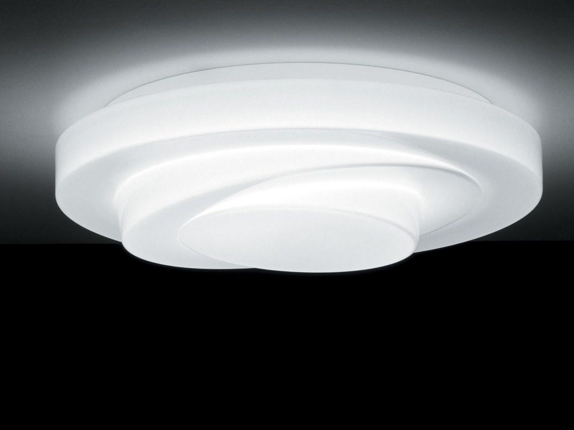 LOOP-LINE PL60 LED blown glass ceiling light