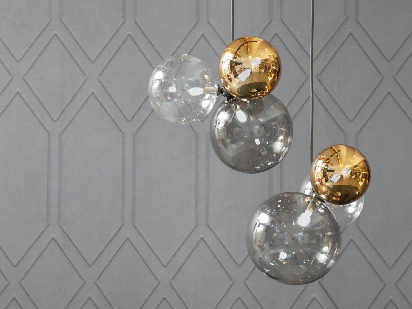 ATOMO LED glass pendant lamp