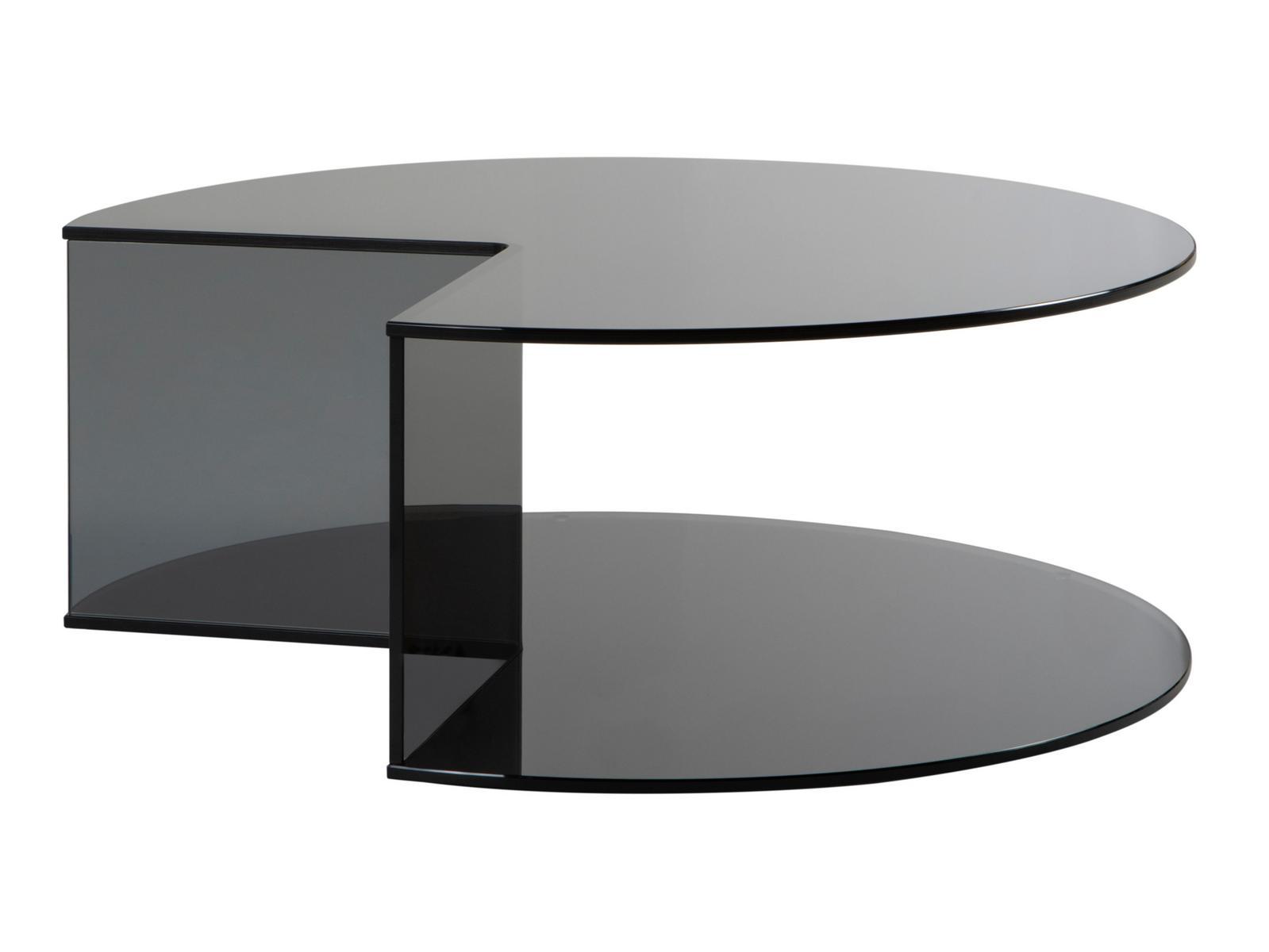 PACMAN Round crystal coffee table