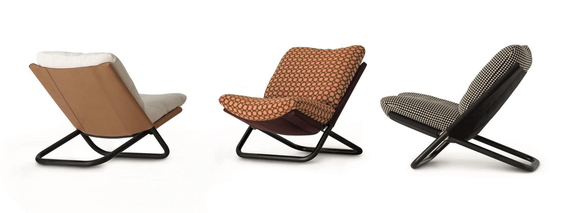 CROSS Tanned leather armchair