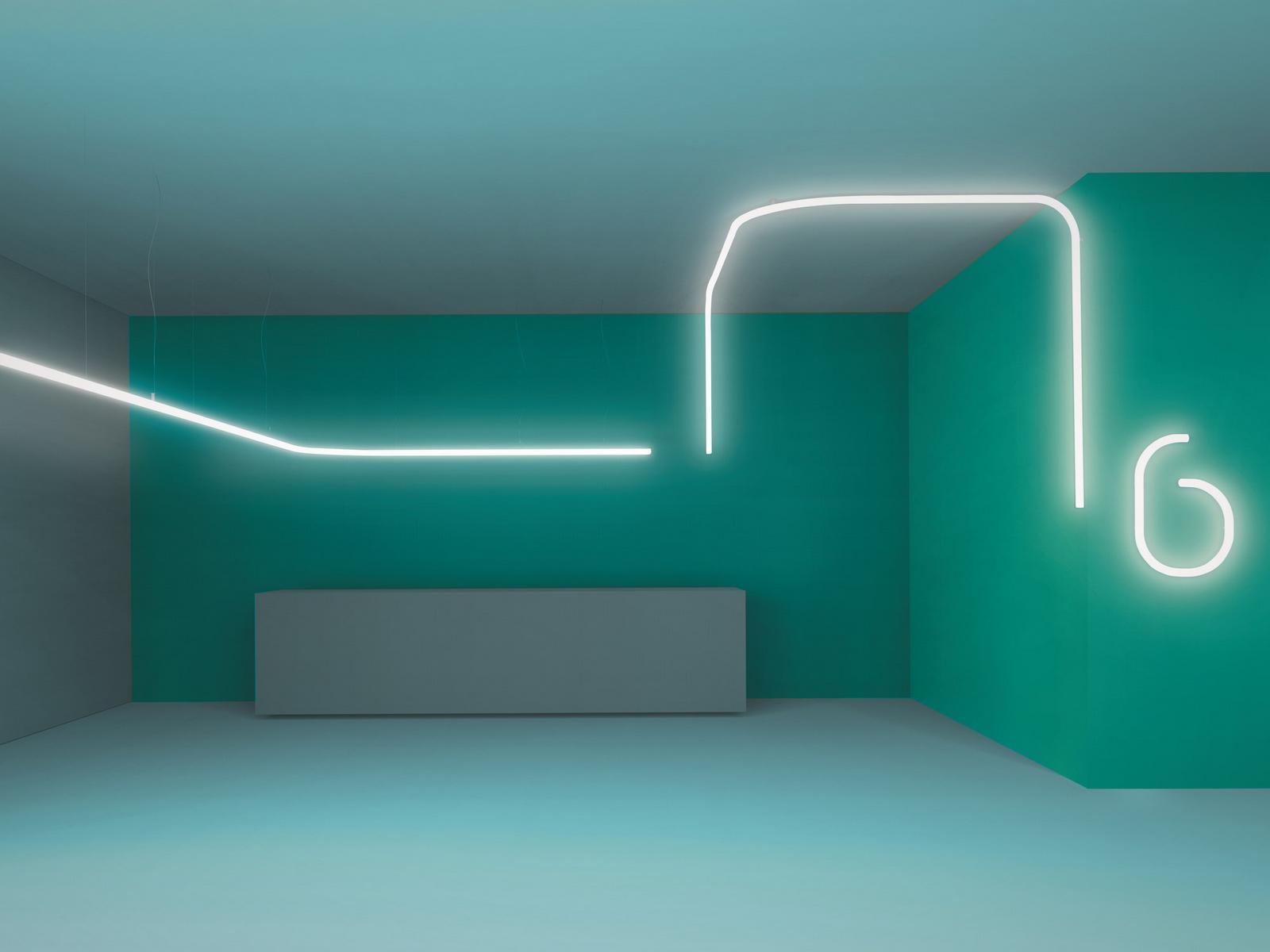 ALPHABET OF LIGHT SYSTEM LED direct light polycarbonate pendant lamp