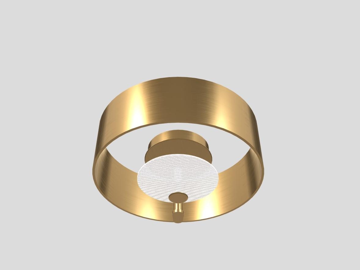 SOUND PL1 Direct light metal ceiling lamp