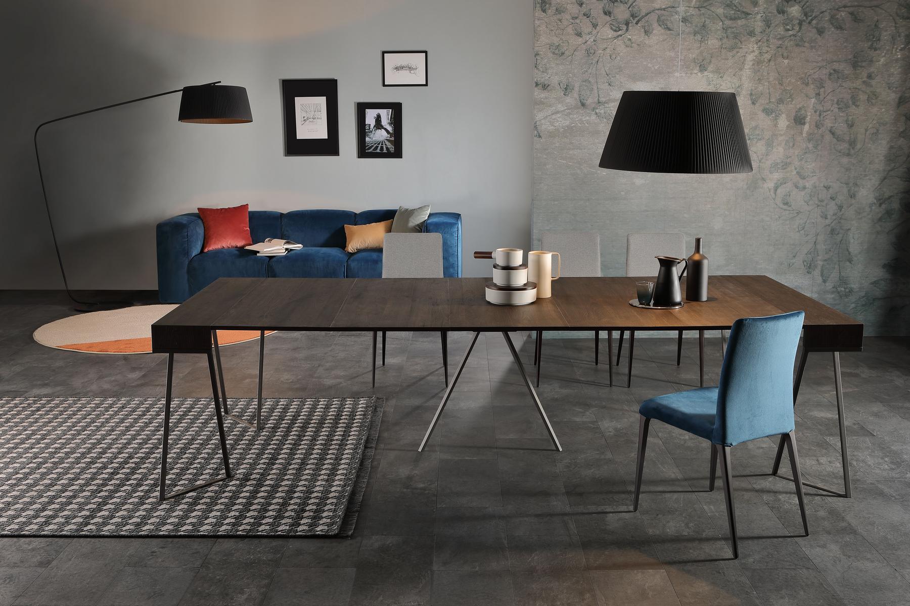 BEVERLY Extending rectangular console table