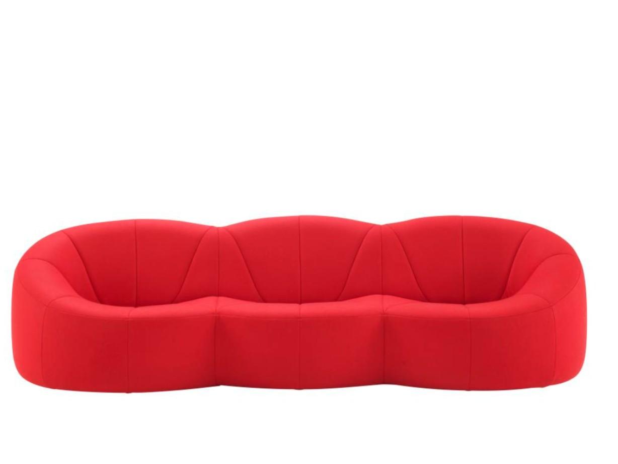 PUMPKIN 3 seater fabric sofa