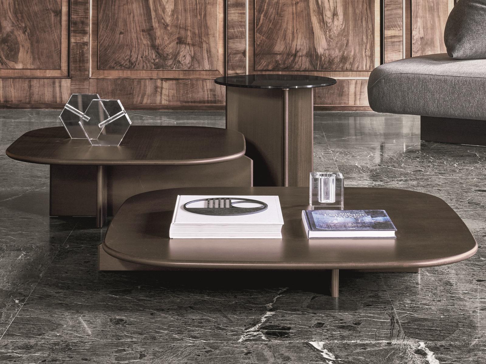 POLYURA Square wooden coffee table