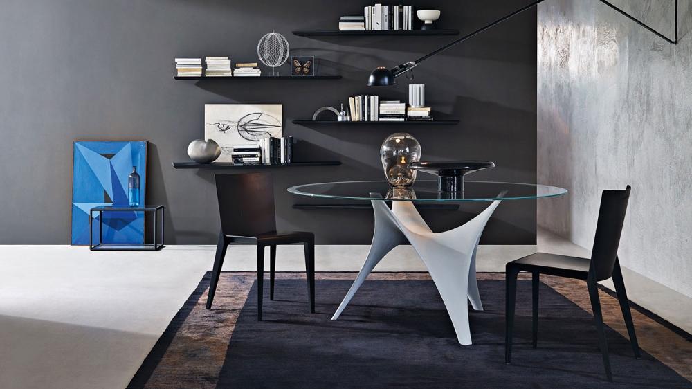 ARC Round glass table