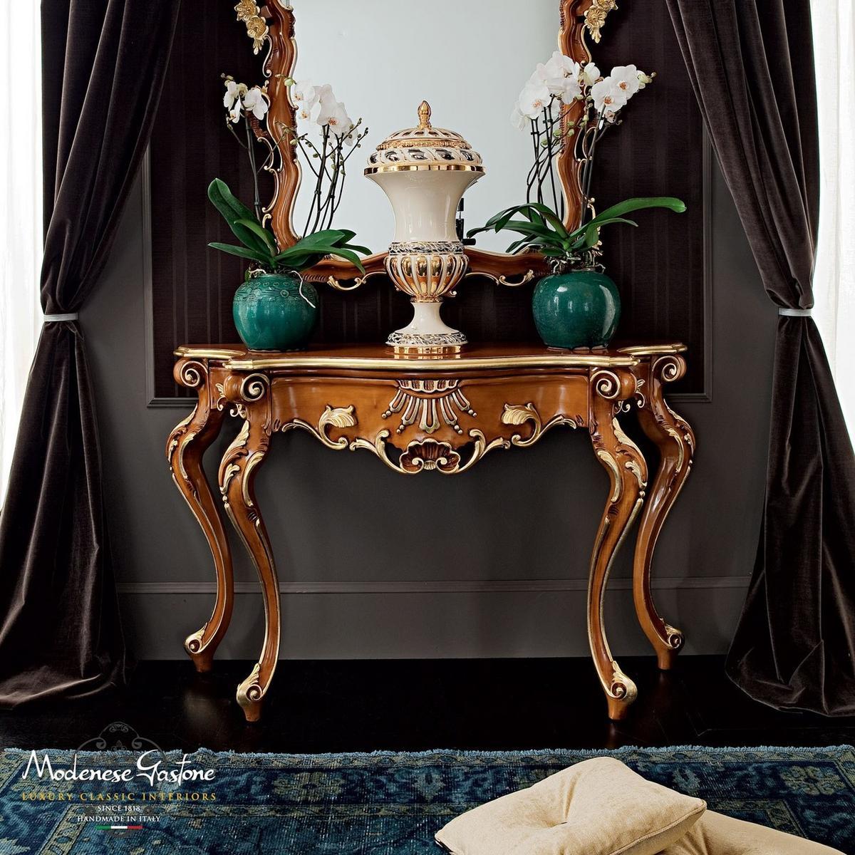 12606 Solid wood console table