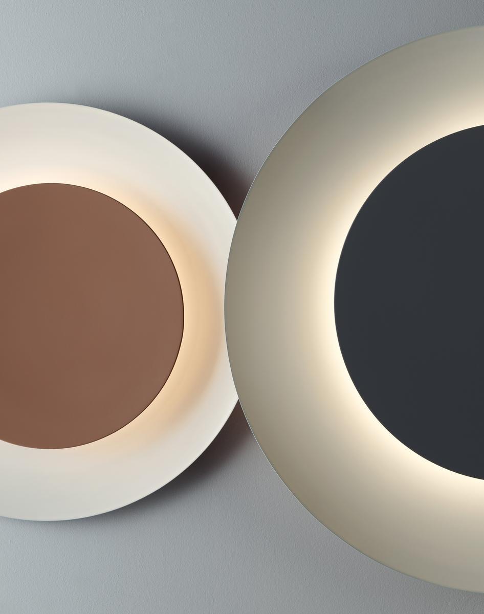 PUCK WALL ART DOUBLE LED indirect light wall light
