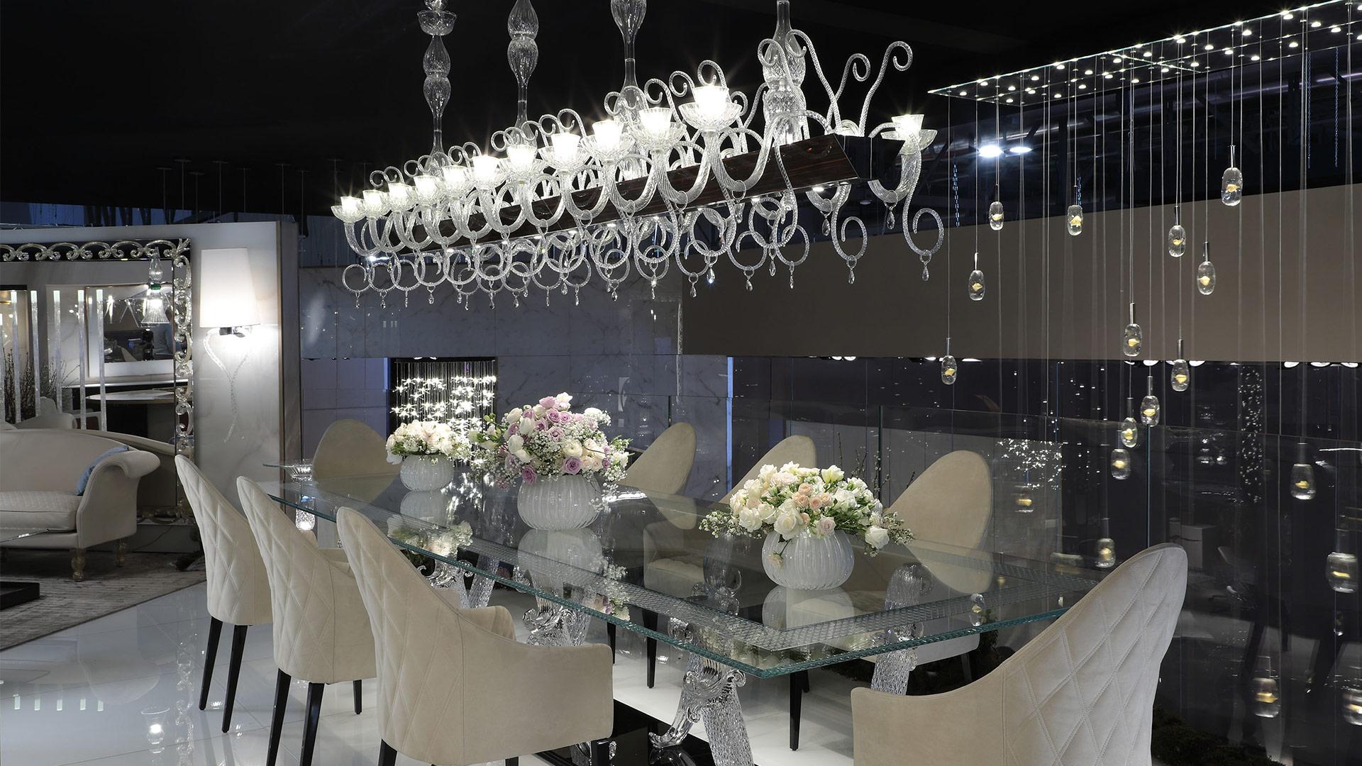 PALAZZO DUCALE LED Murano glass pendant lamp