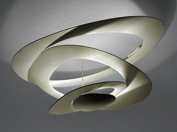 PIRCE MINI Indirect light aluminium ceiling lamp