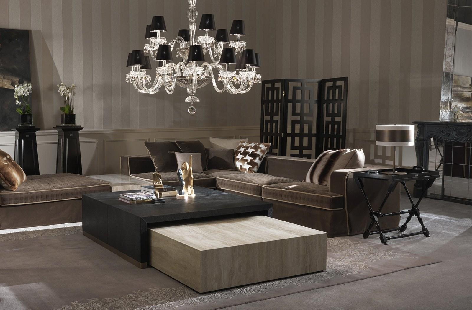 FLAIR Corner modular velvet sofa