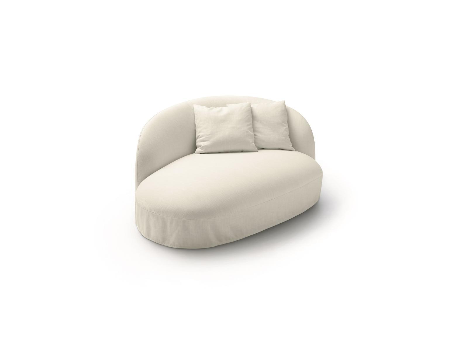 BONSAI - METAL BASE Fabric sofa