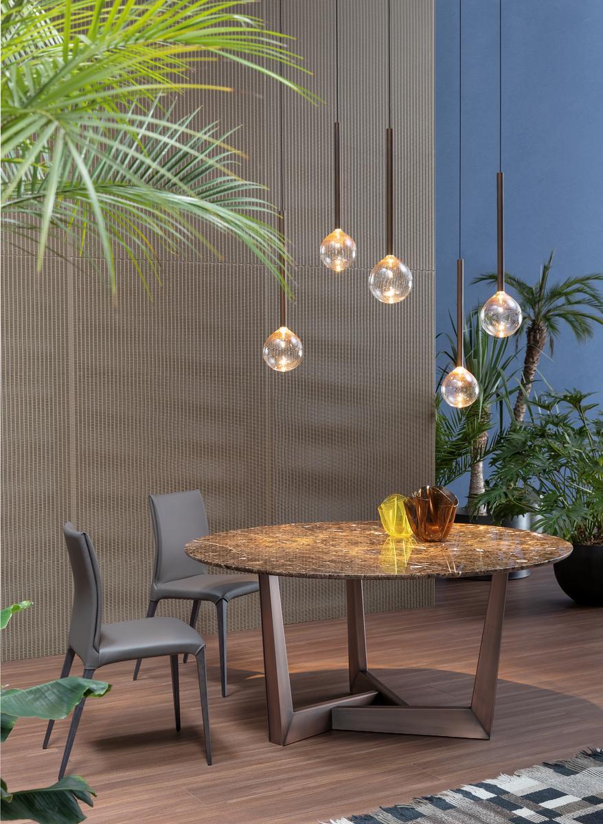 SOFÌ Borosilicate glass pendant lamp