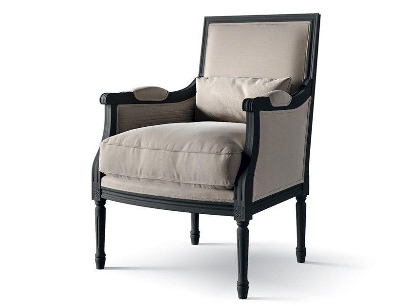 5844 Fabric armchair with armrests
